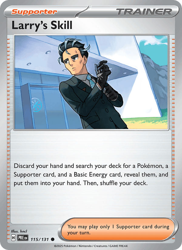 Larry's Skill - 115/131 (Poke Ball Pattern)