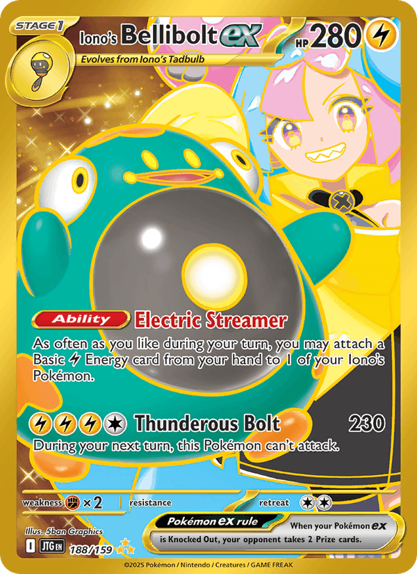 Iono's Bellibolt ex - 188/159