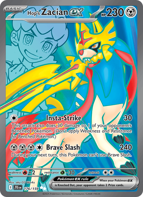 Hop's Zacian ex - 176/159