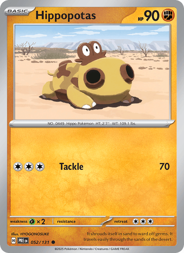 Hippopotas (Poke Ball Pattern)