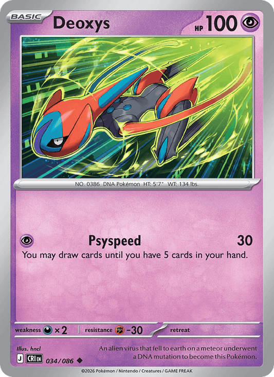 Deoxys - 034/086
