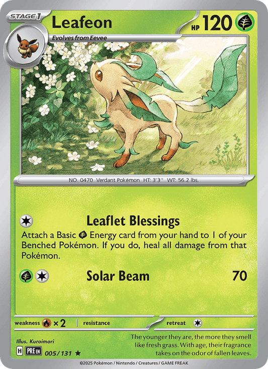 Leafeon (Master Ball Pattern)