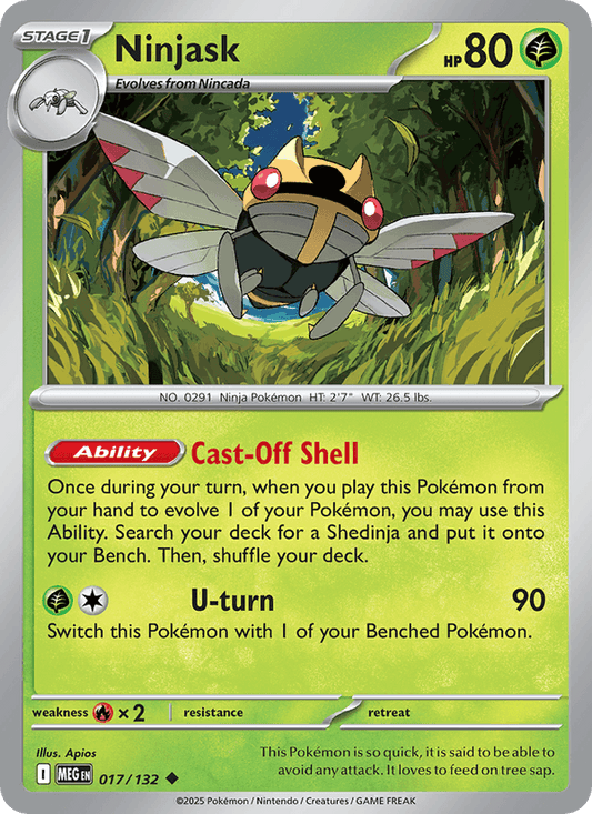 Ninjask - 017/132