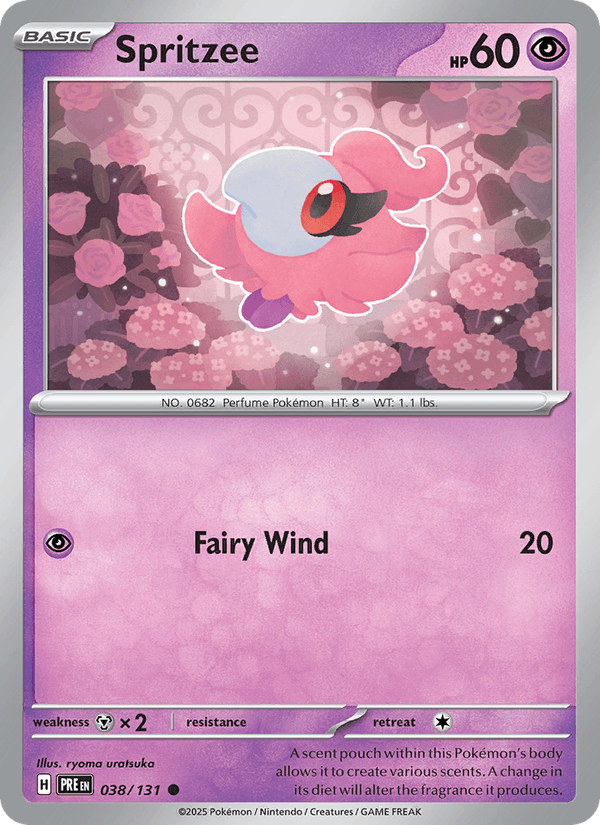 Spritzee (Poke Ball Pattern)