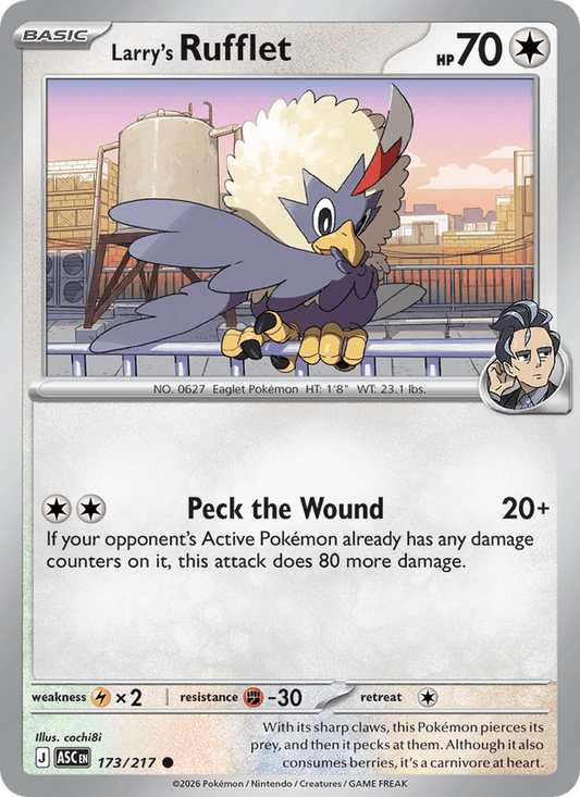 Larry's Rufflet (Energy Symbol Pattern)