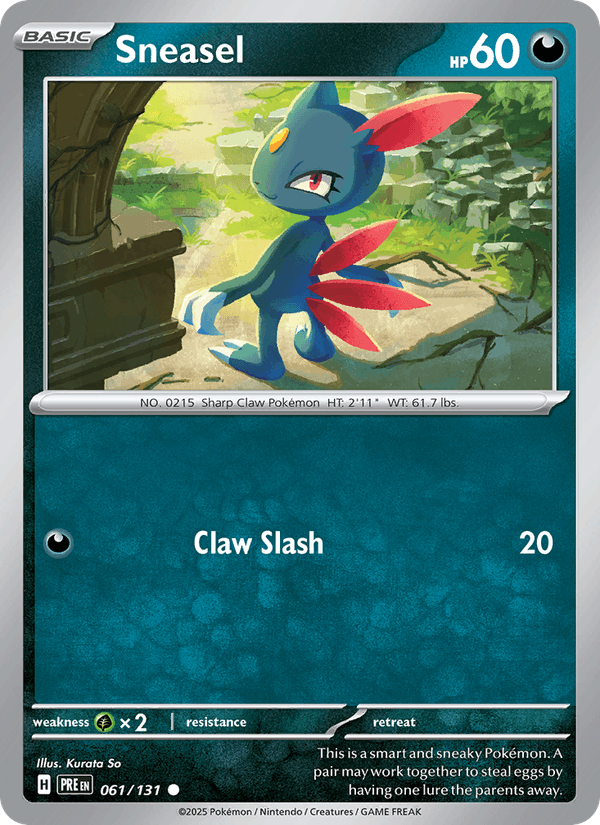 Sneasel (Poke Ball Pattern)