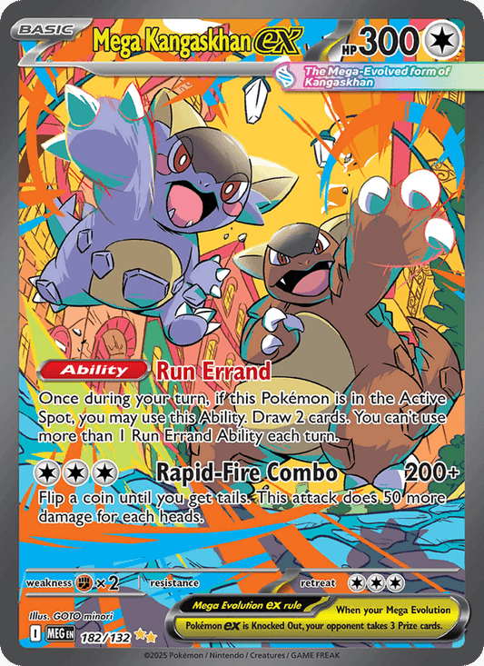 Mega Kangaskhan ex - 182/132