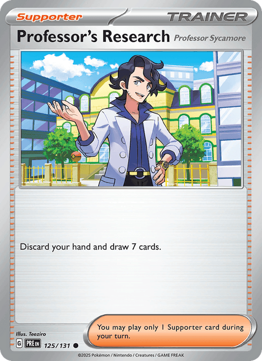 Professor's Research [Professor Sycamore] (Poke Ball Pattern)