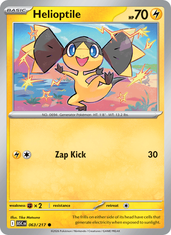 Helioptile (Quick Ball)