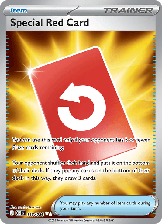 Special Red Card - 113/086
