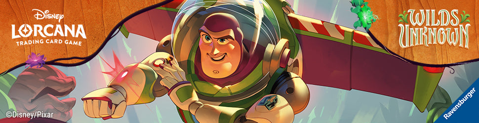 Wilds Unknown banner — Buzz Lightyear hero